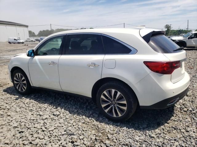 2016 Acura MDX Technology