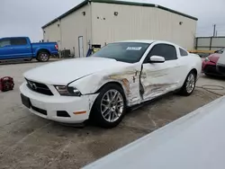 Salvage cars for sale at Haslet, TX auction: 2012 Ford Mustang