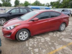 Salvage cars for sale at auction: 2016 Hyundai Elantra SE