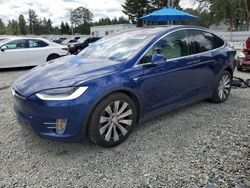 Salvage cars for sale at Graham, WA auction: 2020 Tesla Model X