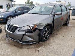 Salvage cars for sale at Pekin, IL auction: 2013 Chrysler 200 Limited