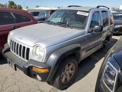 Salvage cars for sale at Martinez, CA auction: 2003 Jeep Liberty Sport