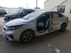 Salvage cars for sale at Dyer, IN auction: 2019 KIA Forte FE