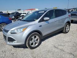 Salvage cars for sale at Cahokia Heights, IL auction: 2015 Ford Escape SE