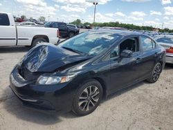 Salvage cars for sale at Indianapolis, IN auction: 2013 Honda Civic EX