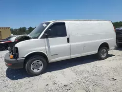 Salvage trucks for sale at Ellenwood, GA auction: 2004 GMC Savana G2500