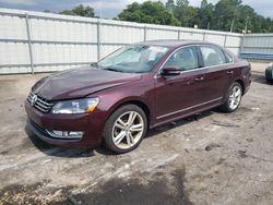 Salvage cars for sale from Copart Eight Mile, AL: 2013 Volkswagen Passat SEL