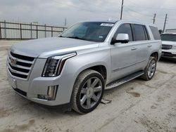 Salvage cars for sale at Temple, TX auction: 2016 Cadillac Escalade Luxury