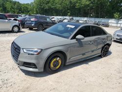 Salvage cars for sale at North Billerica, MA auction: 2020 Audi A3 S-LINE Premium Plus