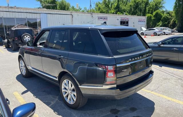 2016 Land Rover Range Rover HSE