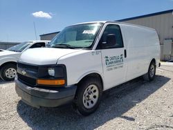 Salvage trucks for sale at Arcadia, FL auction: 2010 Chevrolet Express G1500