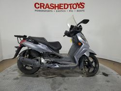 Salvage motorcycles for sale at Dallas, TX auction: 2015 SYM Citycom 300I