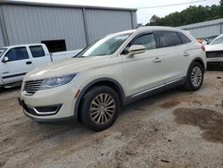 Salvage cars for sale at Grenada, MS auction: 2016 Lincoln MKX Select