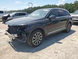 Salvage cars for sale at auction: 2019 Audi Q7 Prestige