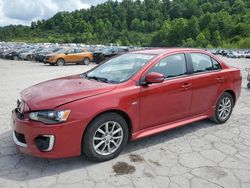 Carros con verificación Run & Drive a la venta en subasta: 2016 Mitsubishi Lancer ES