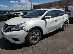 Salvage cars for sale at Fredericksburg, VA auction: 2017 Nissan Murano S