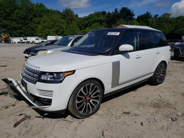 2016 Land Rover Range Rover Supercharged