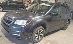 Salvage cars for sale at West Mifflin, PA auction: 2018 Subaru Forester 2.5I Premium