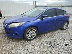 Ford Focus Titanium salvage cars for sale: 2013 Ford Focus Titanium