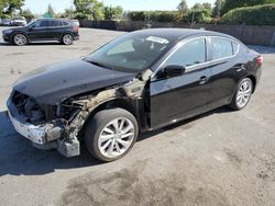 Salvage cars for sale at San Martin, CA auction: 2016 Acura ILX Base Watch Plus