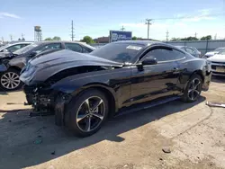 Salvage cars for sale at Dyer, IN auction: 2022 Ford Mustang