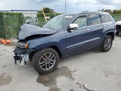 Jeep salvage cars for sale: 2020 Jeep Grand Cherokee Limited