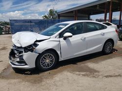 Chevrolet Cruze LS salvage cars for sale: 2016 Chevrolet Cruze LS