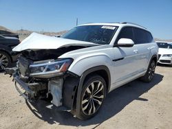 Salvage cars for sale at North Las Vegas, NV auction: 2021 Volkswagen Atlas SEL R-Line