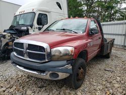 Salvage trucks for sale at Rogersville, MO auction: 2007 Dodge RAM 3500 ST