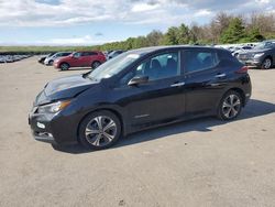 Salvage cars for sale at Brookhaven, NY auction: 2018 Nissan Leaf S