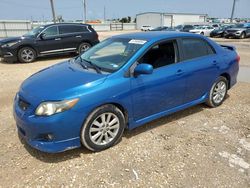 Salvage cars for sale at Temple, TX auction: 2009 Toyota Corolla Base