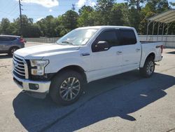 Salvage cars for sale at Gaston, SC auction: 2016 Ford F150 Supercrew