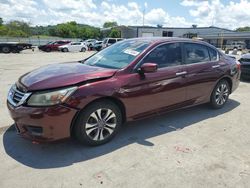 Honda salvage cars for sale: 2013 Honda Accord LX