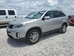 Salvage cars for sale at Temple, TX auction: 2014 KIA Sorento LX