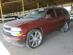 Buy Salvage Cars For Sale now at auction: 2002 Chevrolet Tahoe C1500