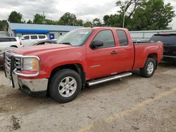 Salvage cars for sale at Wichita, KS auction: 2011 GMC Sierra K1500 SLE