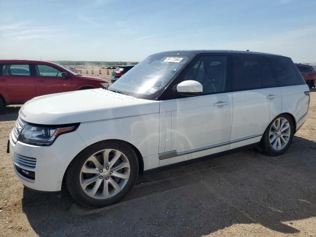 2016 Land Rover Range Rover HSE