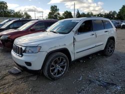 Salvage cars for sale from Copart Lansing, MI: 2012 Jeep Grand Cherokee Overland