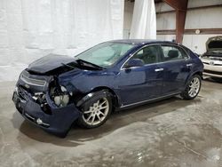 Salvage cars for sale at Leroy, NY auction: 2009 Chevrolet Malibu LTZ