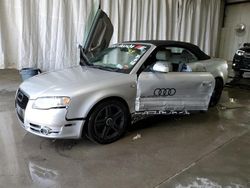 Salvage cars for sale at Albany, NY auction: 2007 Audi A4 2.0T Cabriolet Quattro