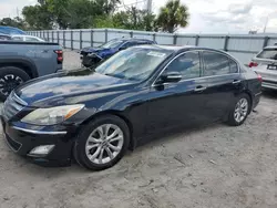 Salvage cars for sale at Riverview, FL auction: 2013 Hyundai Genesis 3.8L