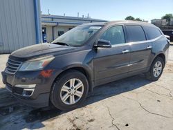 Salvage cars for sale at Tulsa, OK auction: 2013 Chevrolet Traverse LT