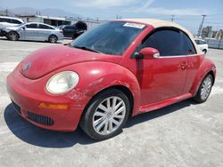 Salvage cars for sale at Sun Valley, CA auction: 2008 Volkswagen New Beetle Convertible SE