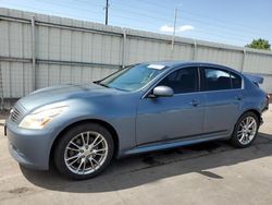 Infiniti salvage cars for sale: 2008 Infiniti G35