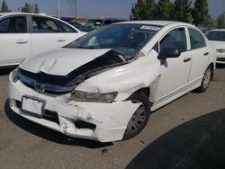 Salvage cars for sale at Rancho Cucamonga, CA auction: 2011 Honda Civic VP