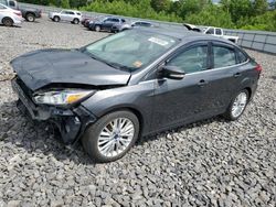 Salvage cars for sale at Windham, ME auction: 2017 Ford Focus Titanium