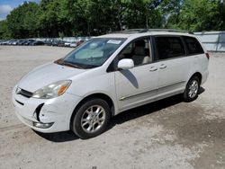 Salvage cars for sale at North Billerica, MA auction: 2005 Toyota Sienna XLE