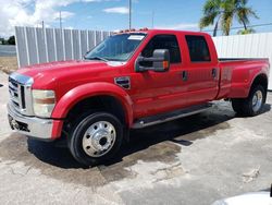 Ford f450 Super Duty salvage cars for sale: 2008 Ford F450 Super Duty