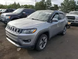 Jeep Vehiculos salvage en venta: 2018 Jeep Compass Limited