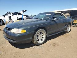 Ford Mustang gt salvage cars for sale: 1998 Ford Mustang GT